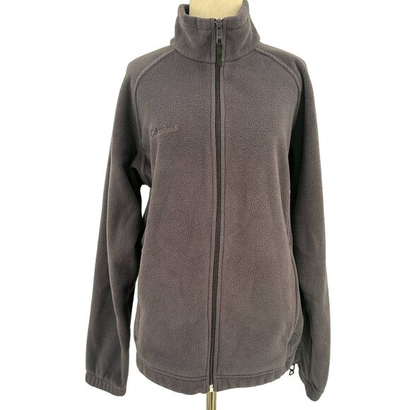 Columbia Jackets & Blazers - Columbia Women's Purple Fleece Benton Springs Jacket Size Large